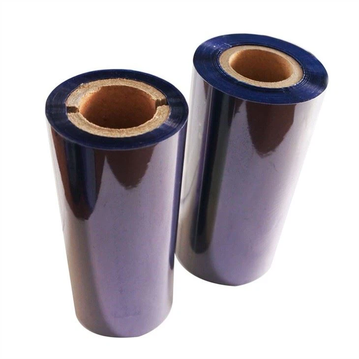 thermal transfer ribbon wax resin blue