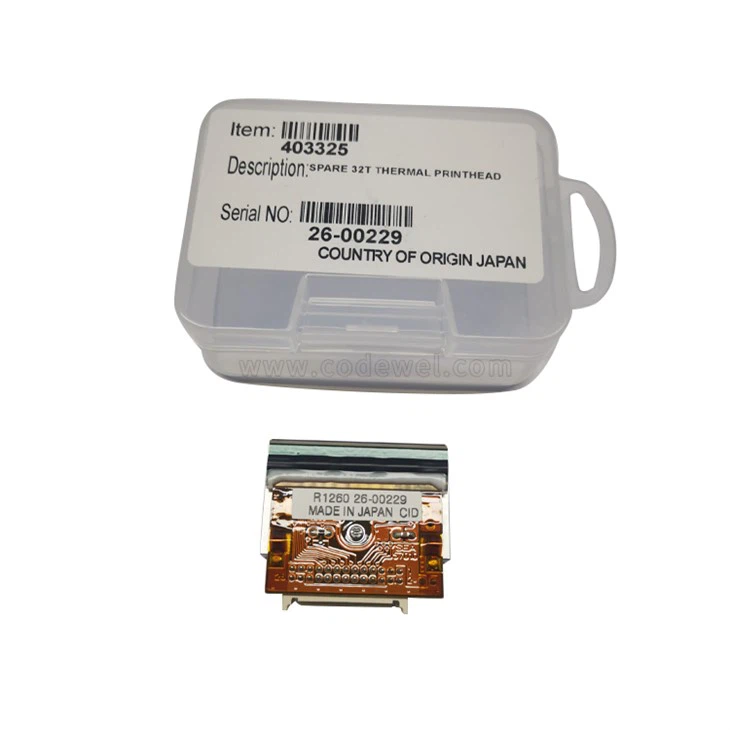 403325 32 mm printhead for videojet 6210 6320 طابعة قطع الغيار الأصلية