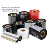مخصص TTR Black Super Wax Resin Risin for Barcode Printer Thermal Transfer Ribbon